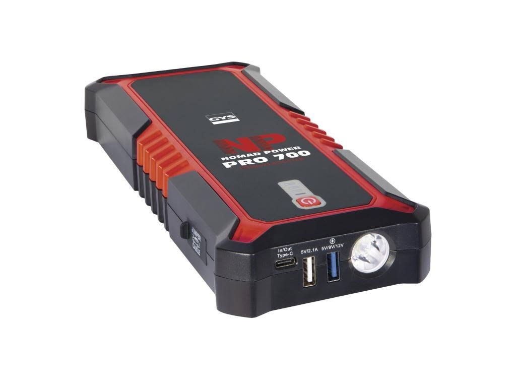 Booster lithium nomad power PRO 700 gys(Noir/Rouge)