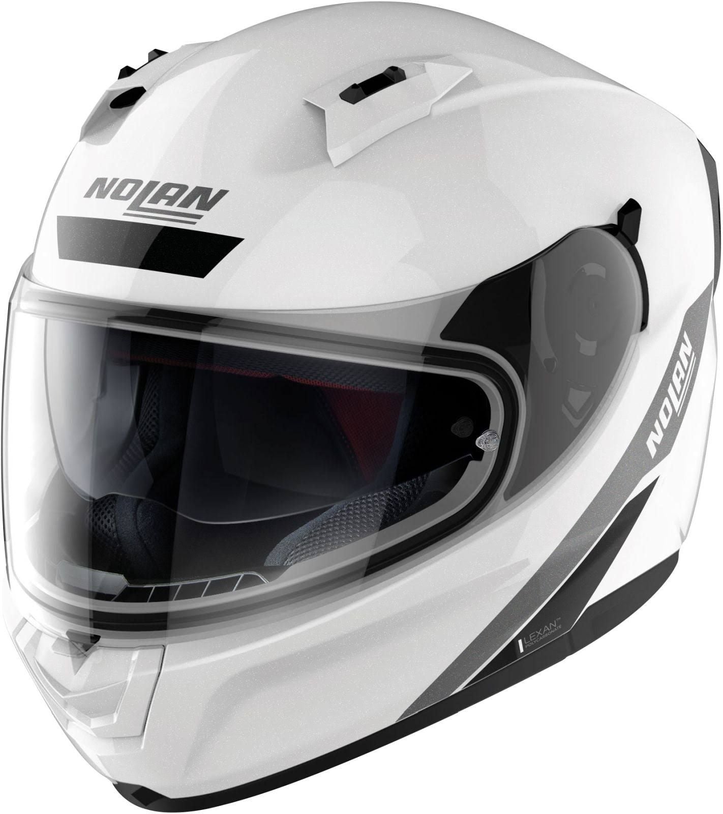 Casque Nolan N60-6(Blanc/Noir)