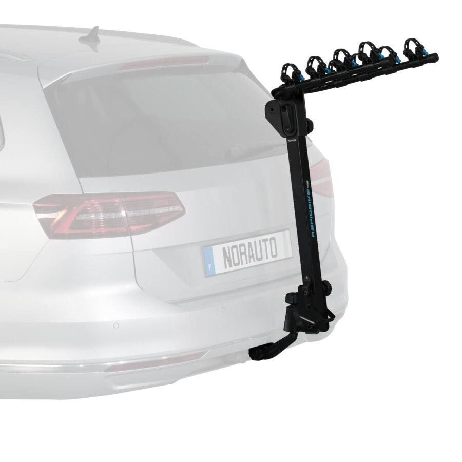 Portabicicletas De Bola Norauto Slim 100-4 Para 4 Bicicletas(Noir)