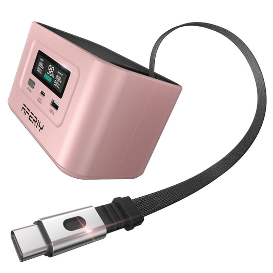 AFERIY Nano100 Station D'énergie Portable(Rose/Noir)