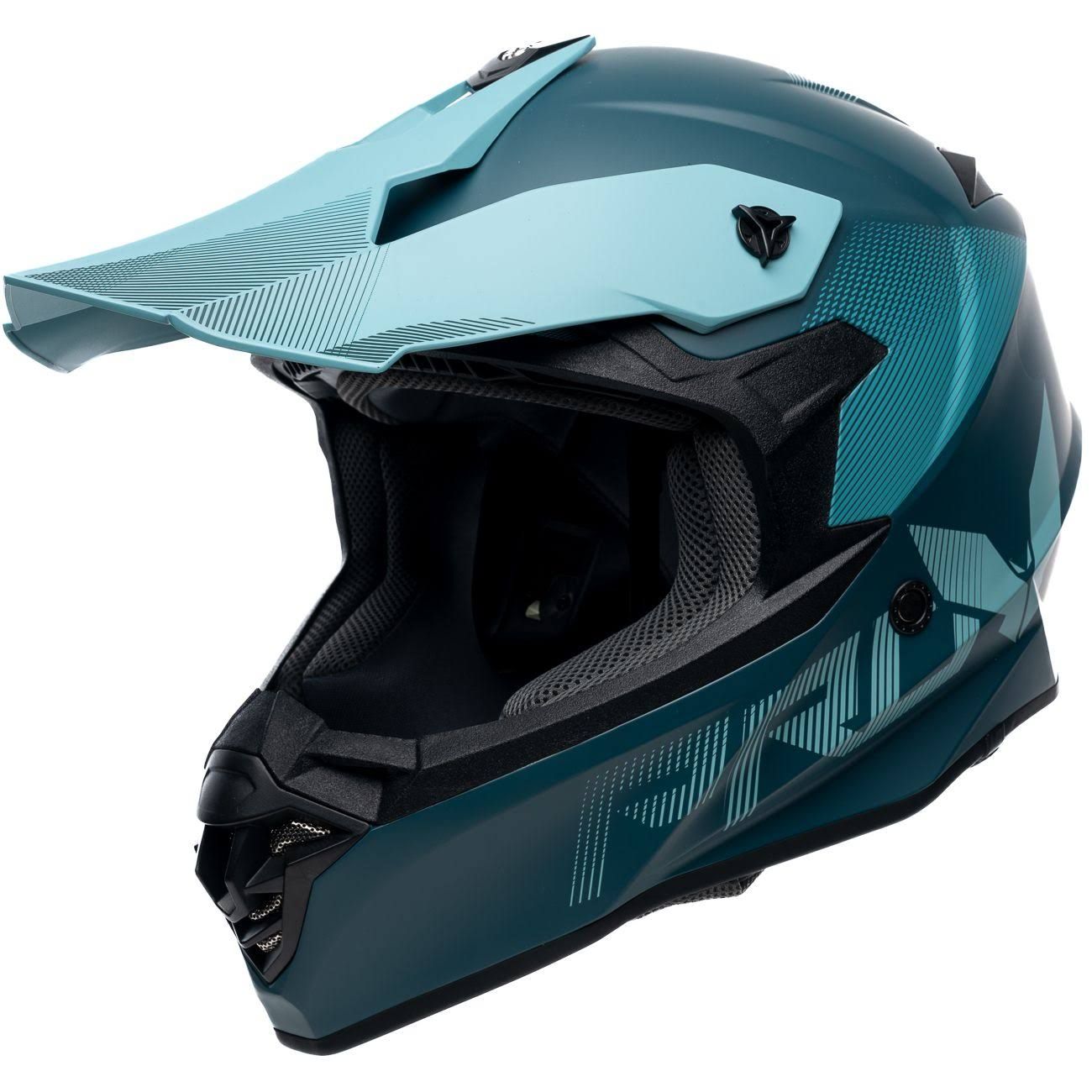 Casque cross Prov ARGESS ABYSS 2025(Bleu/Noir)
