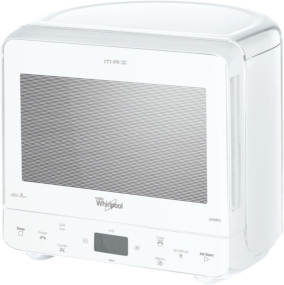Whirlpool MAX 38 FW Four à micro-ondes avec boutons tactiles Blanc 13 l 700 W(Blanc)
