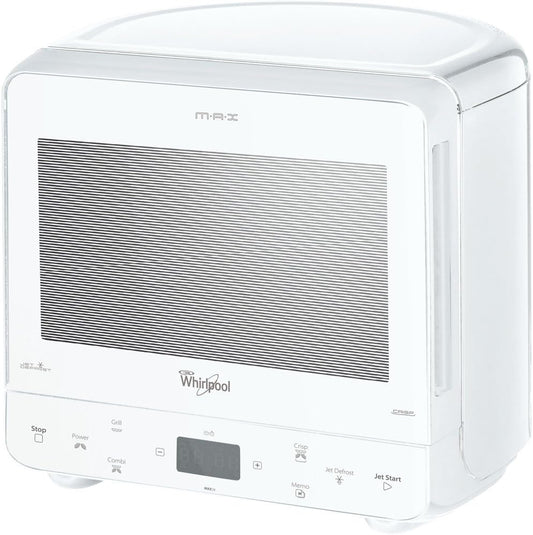 Whirlpool MAX 38 FW Four à micro-ondes avec boutons tactiles Blanc 13 l 700 W(Blanc)