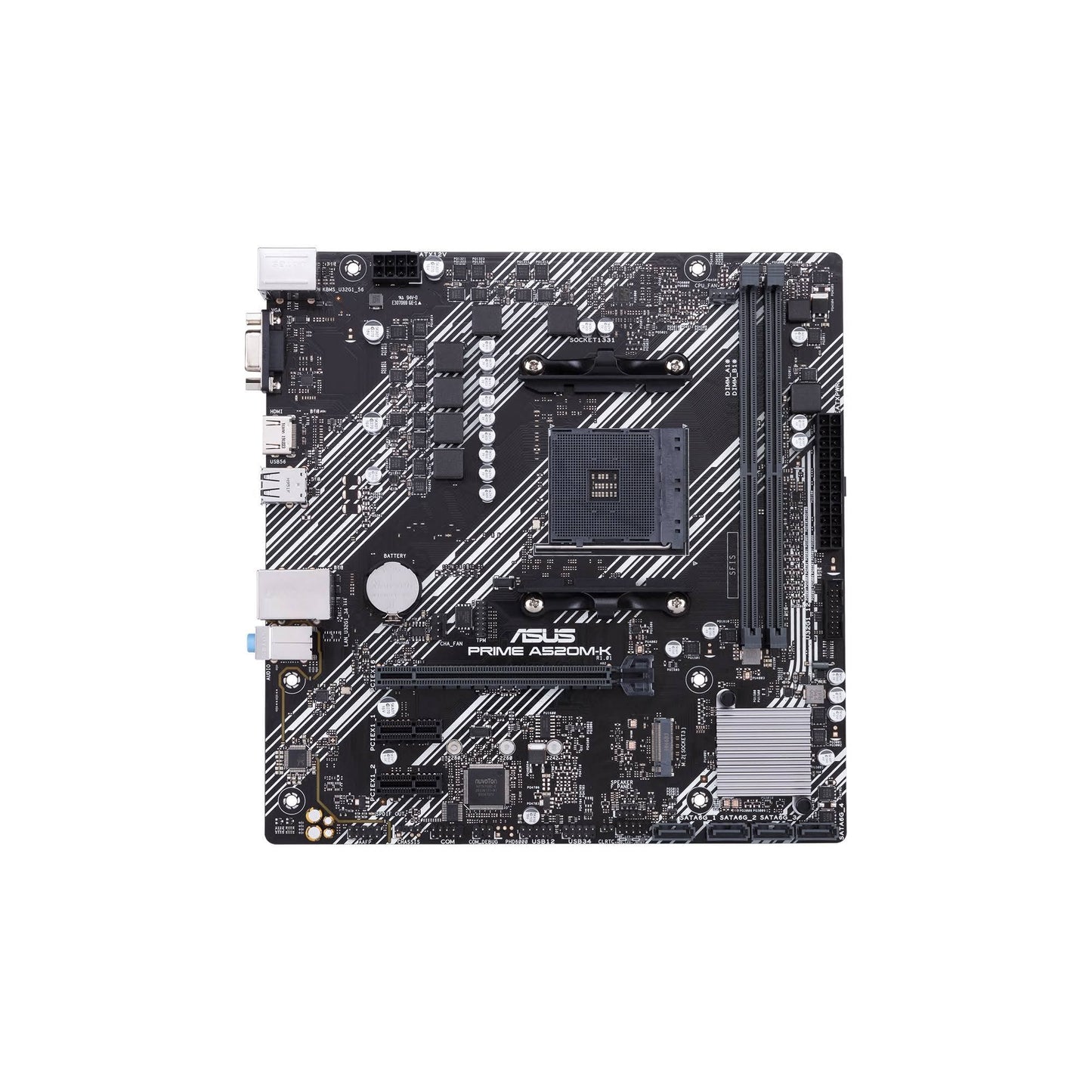 Asus PRIME A520M K(Noir/Argent)