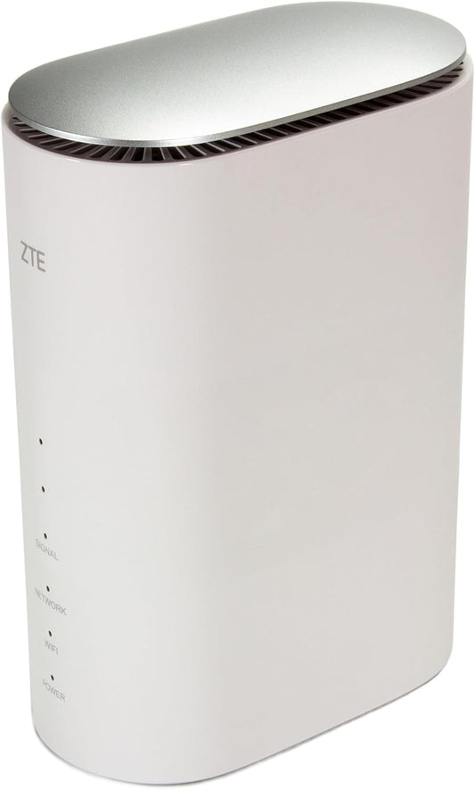 ZTE 5G CPE MC888 Routeur Domestique WiFi débloqué 5G, Fast WiFi 6, jusqu'à 3,8 Gbps, Design Haut de Gamme avec Faible consommation d'énergie(Blanc)