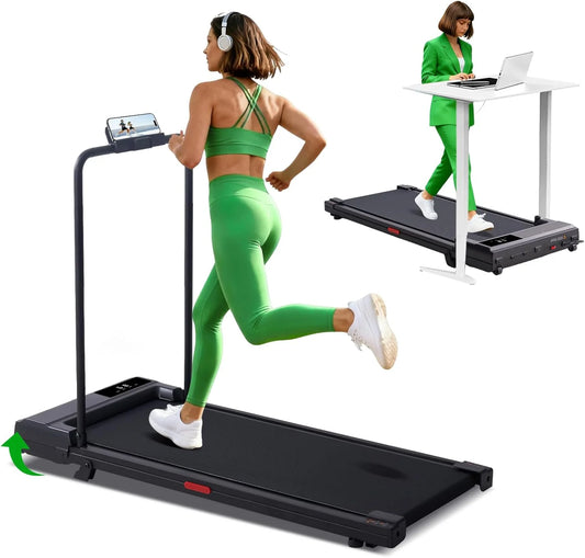 Tapis de marche incliné avec barre(Black A)