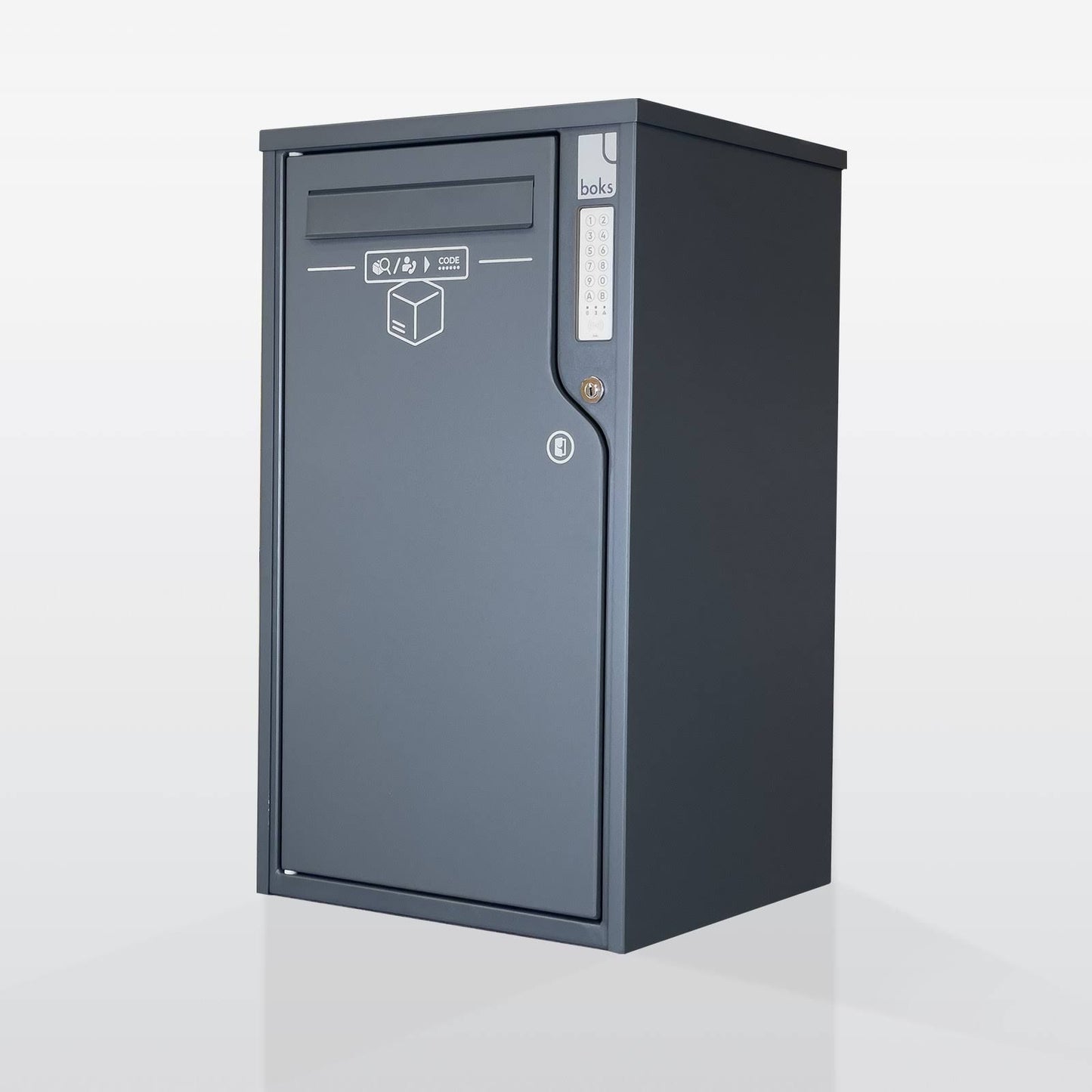 Boîte à colis connectée et sécurisée - Boks One Blanc RAL 9010(Gris)