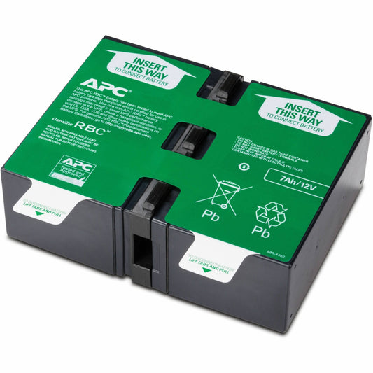 APC Batterie apcrbc123(Noir/Vert)